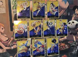 One Piece TCG Lakers NBA CUSTOM DON !! English Anime 10 Collectible Cards - Image 3