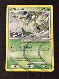 Arceus AR2 - Platinum Holo Rare Card - LP - Image 1