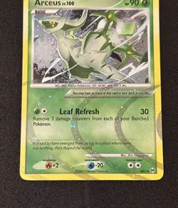 Arceus AR2 - Platinum Holo Rare Card - LP - Image 3