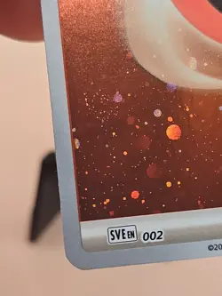 HD Variant 151 Holo Energy Swirl Fire Energy SVE 002 SV 2023 151 Pokemon - Image 3