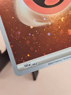 HD Variant 151 Holo Energy Swirl Fire Energy SVE 002 SV 2023 151 Pokemon - Image 5