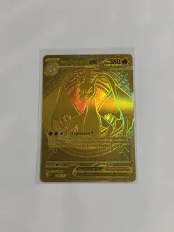 Mega Charizard Y EX No. 294/217 Ascended Heroes Pokemon Card Gold *READ* - Image 1