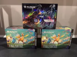 Magic The Gathering Final Fantasy Chocobo Bundle X2 and Gift Bundle New Sealed - Image 1