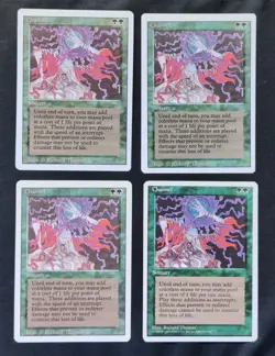 4 x MTG Channel 3- Revised Edition 1-4th Magic The Gathering Playset NM - Image 1