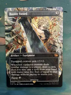Buster Sword (Borderless) Final Fantasy Regular - Image 1