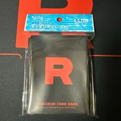 Pokemon Card Game Team Rocket 64Deck Shield Pro Sleeve Supply Pokemon Center NEW - Image 1