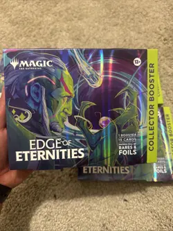 Magic The Gathering Edge Of Eternities Collector Omega Booster Pack x4 - Image 2