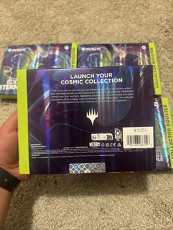 Magic The Gathering Edge Of Eternities Collector Omega Booster Pack x4 - Image 3