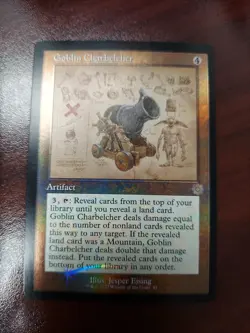 Goblin Charbelcher (Schematic) The Brothers' War: Retro Frame Artifacts Foil - Image 1