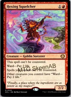MTG SkeenAB Hexing Squelcher from ECL. NM. - Image 1