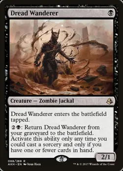 MTG Dread Wanderer ** Amonkhet ** English (NM) - Image 1