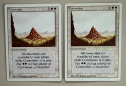 Conversion - x3 Set MTG - REVISED (3rd) - ENGLISCH - ©1994 NM/M/EX Uncommon - Image 1
