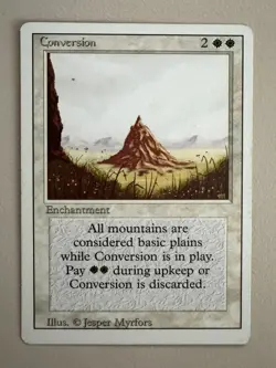 Conversion - x3 Set MTG - REVISED (3rd) - ENGLISCH - ©1994 NM/M/EX Uncommon - Image 2