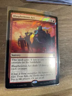 Blasphemous Act (Surge Foil) Commander: Teenage Mutant Ninja Turtles Foil - Image 2