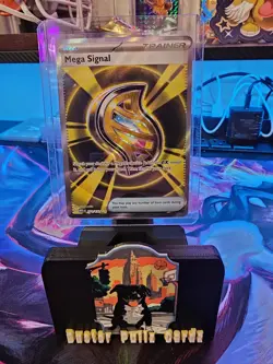 Mega Signal 171/132 Ultra Rare Gold Full Art Pokemon Mega Evolution NM Pack Frsh - Image 1