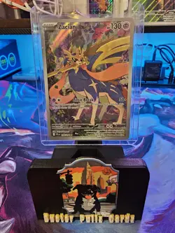Zacian 100/094 Illustration Rare Pokemon TCG Phantasmal Flames Near Mint - Image 1