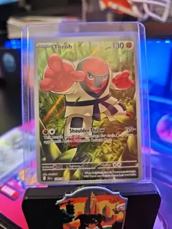 Pokemon TCG Throh 128/086 Illustration Rare Holo – SV Black Bolt Pokemon TCG NM - Image 5