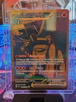 Pokemon Ting-Lu ex 244/091 SV: Paldean Fates Ultra Rare Full Art Holo - Image 2