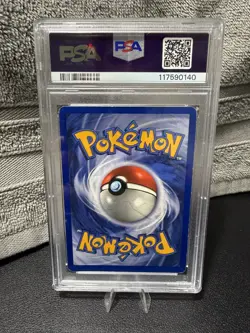 Pokemon Vaporeon 12/64 Jungle Holo Rare EX Unlimited PSA 5 English 1999 Card - Image 2
