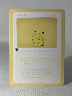 POKEDERP ACHU ( PIKACHU ) 10/25 - JWILLY POKEMON CARDS - Image 1