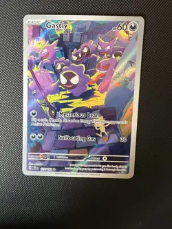 Gastly 177/162 Pokemon Temporal Forces Holo Full Art Card - Image 1