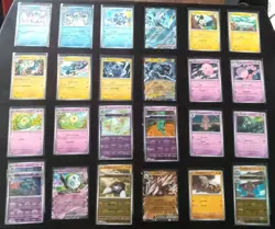 Pokemon Black Bolt Near Complete Base Master Set (28 Pokeballs) - 17 RH Missing - Image 3