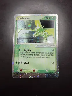 Scyther EX Holo 102/109 - Ruby Sapphire - Lightly Played + LP - Pokemon TCG - Image 2