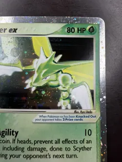 Scyther EX Holo 102/109 - Ruby Sapphire - Lightly Played + LP - Pokemon TCG - Image 4