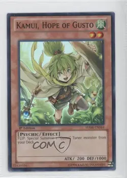 Kamui Hope of Gusto 1st Ed. YuGiOh Hidden Arsenal 6: Omega Xyz #HA06-EN044 READ - Image 1