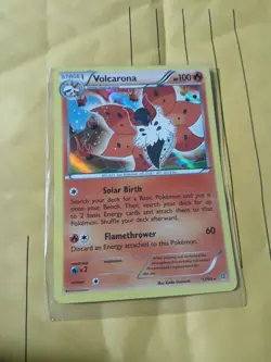Volcarona 17/98 Pokemon TCG XY Ancient Origins Holo Rare - Image 1