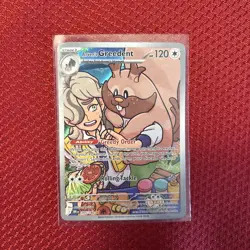 Pokemon Arven's Greedent SV10: Destined Rivals 205/182 Near Mint NM - Image 1
