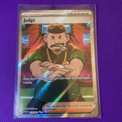 Pokemon TCG Judge Scarlet & Violet: Paldean Fates 228/091 Holo Ultra Rare - Image 1