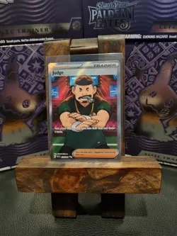 Pokemon Scarlet & Violet TCG - Paldean Fates - Judge - 228/091 - Full Art - Image 1