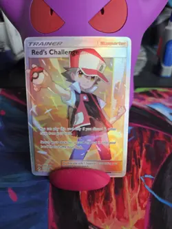 2019 Pokemon SM Unbroken Bonds Red's Challenge Full Art #213/214 - Image 1