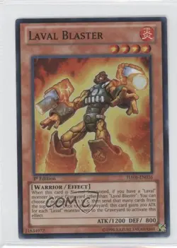 Laval Blaster 1st Ed. YuGiOh Hidden Arsenal 6: Omega Xyz #HA06-EN036 READ - Image 1