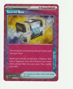Pokemon TCG Secret Box 163/167 Twilight Masquerade Ace - Image 1
