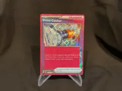 Pokemon Prime Catcher 119/131 Prismatic Evolutions ACE SPEC Holo Rare -NM - Image 1
