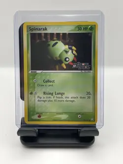 Pokemon Spinarak EX Team Rocket Returns Reverse Holo Card 78/109 Stamped - Image 1