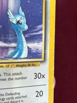 1999 Pokemon Gaming Set Unlimited Dragonair #18/102 Rare - Image 5