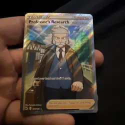 Pokemon TCG Professors Research 150/159 Crown Zenith Holo Full Art NM - Image 1