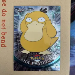 2000 Topps Chrome Pokemon Series 1 #54 Psyduck - Image 1