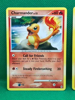 Pokemon Tcg Charmander 59/99 & Charmeleon 35/99 Platinum Arceus Non Holo - Image 2