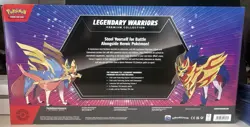 Legendary Warriors Premium Collection Box New Sealed 14 Pokemon Packs + Promos - Image 2