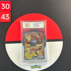 Pokemon TCG S-Chinese Incineroar ex CSV7C 214/204 SR Grade10 - Image 1