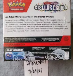 Pokemon TCG: Stellar Crown SV07 Booster Box Factory Sealed - Image 3
