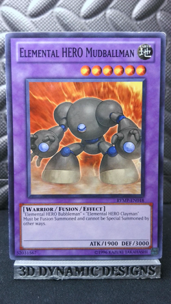 | Yugioh Elemental HERO Mudballman RYMP-EN018 Common Ra Mega Pack LP/PL 🔥 | - Image 1