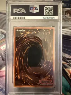 Yugioh Blue-Eyes White Dragon BPT-009 PSA 7 NM Secret Rare 2003 - Image 2