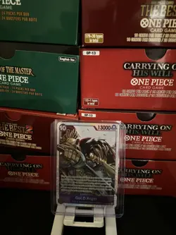 Gol D. Roger SR OP13-064 - One Piece TCG - Carrying On His Will English - M/NM - Image 1