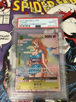 O-Nami One Piece 2024 2nd Anniversary Complete Guide Japanese OP06-101 R PSA 10 - Image 1