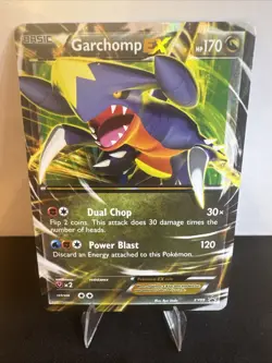 Pokemon Garchomp EX TCG Black Star Promo Holo Card XY09 - Image 1